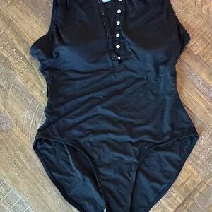 Andie Black Sleeveless Swimsuit